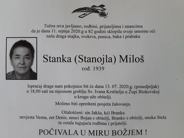 Stanka (Stanojla) Miloš